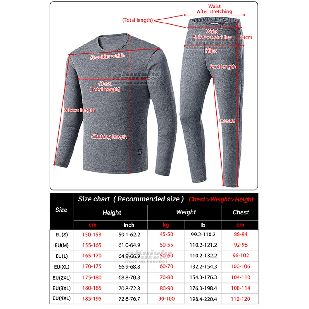 24 Area APP control Heated Jacket Thermal Underwear Women Men Ski Suit USB Electric Heated Clothing Shirt Winter Fishing