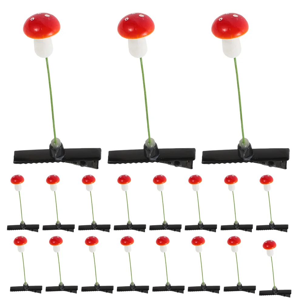 

30Pcs Mushroom Hair Clips Cute Girly Hairpins Party Everyday Wear Women Hair Accessories Festival Accessories