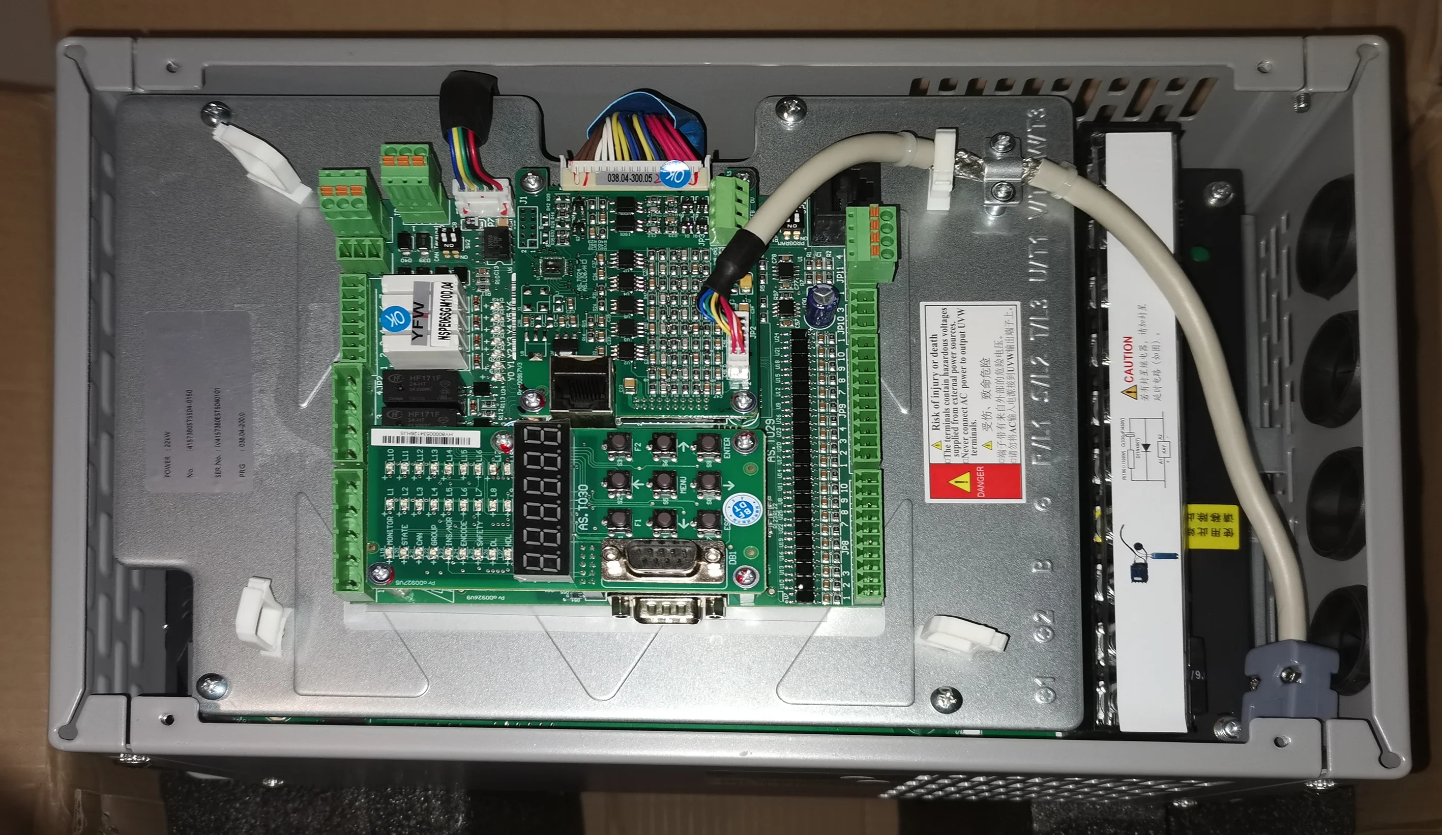 

AS380 4T0022 -- STEP ELEVATOR CONTROLLER--NSPE065SGM10D04
