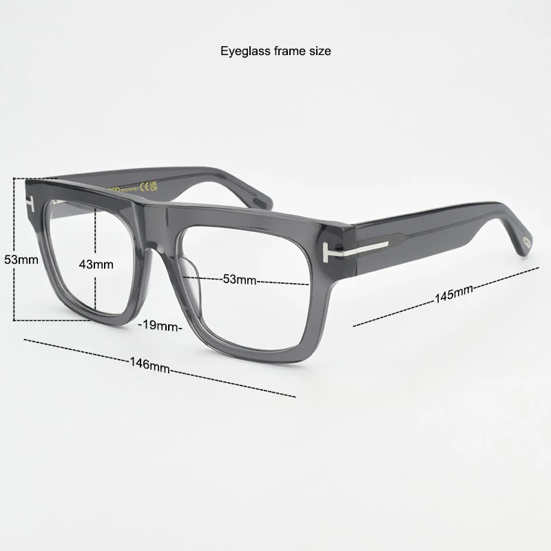 Brand Glasses Frame Men Women T5634 Vintage square Myopia Optical Eyewear Prescription Retro Eyeglasses Frame spectacle frames