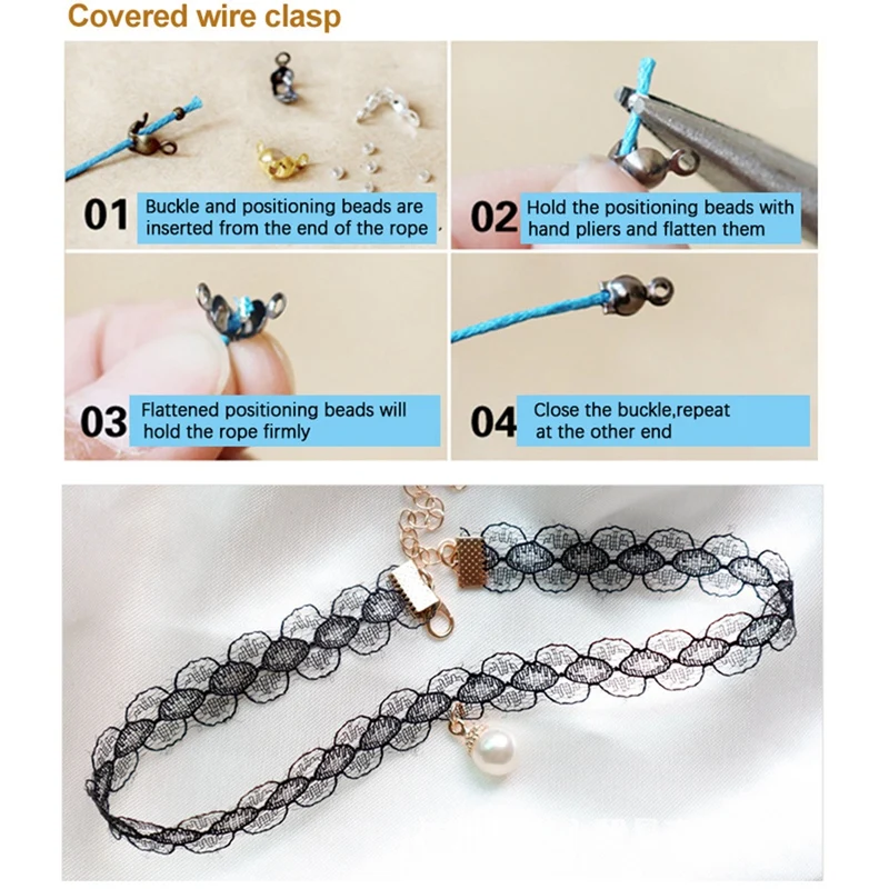 Jewelry Findings Set Jewelry Making Tools Copper Wire Open Jump Rings Earring Hook Jewelry Making Supplies Kit