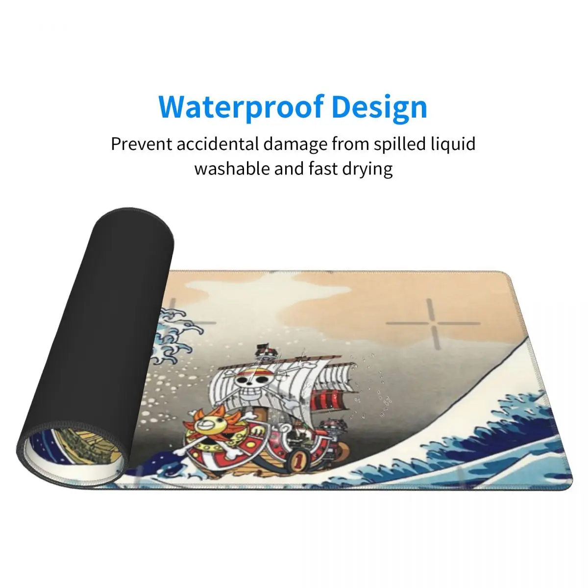 Great Wave Anime Manga The Sunny Rubber Keyboard Pads