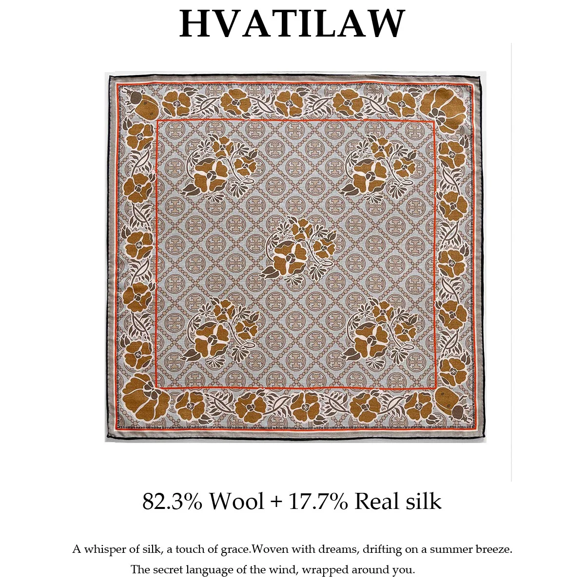 

Новый 100% натуральный шелково-шерстяной квадратный платок с двусторонним принтом, шаль-накидка, женские шарфы, фулярд, бандана, хиджаб, пашмина, пончо