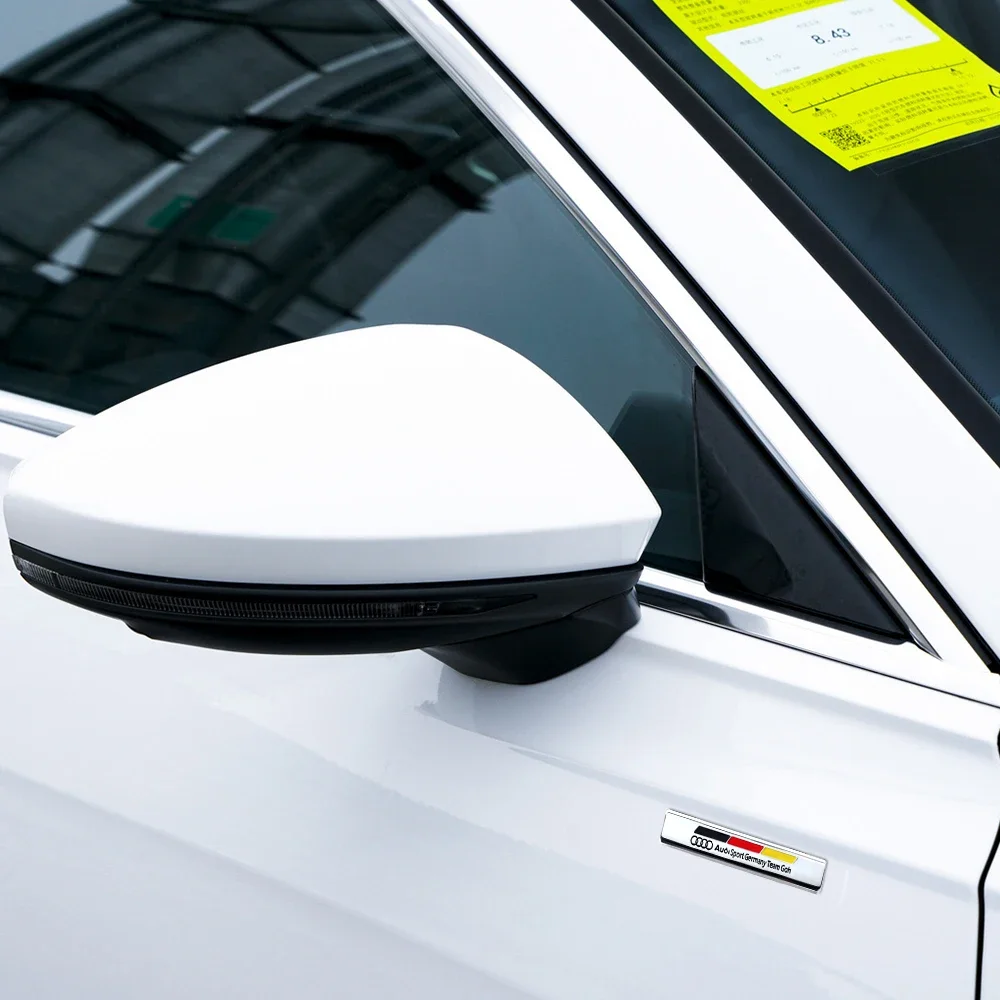 2025 حار ثلاثية الأبعاد شعار معدني ملصق سيارة الجذع الحاجز شعار اكسسوارات السيارات لأودي Q5 Q4 A4 A6 A7 A5 A3 Q3 Q2 A1 A8 TT S1 S3 Q7 SQ