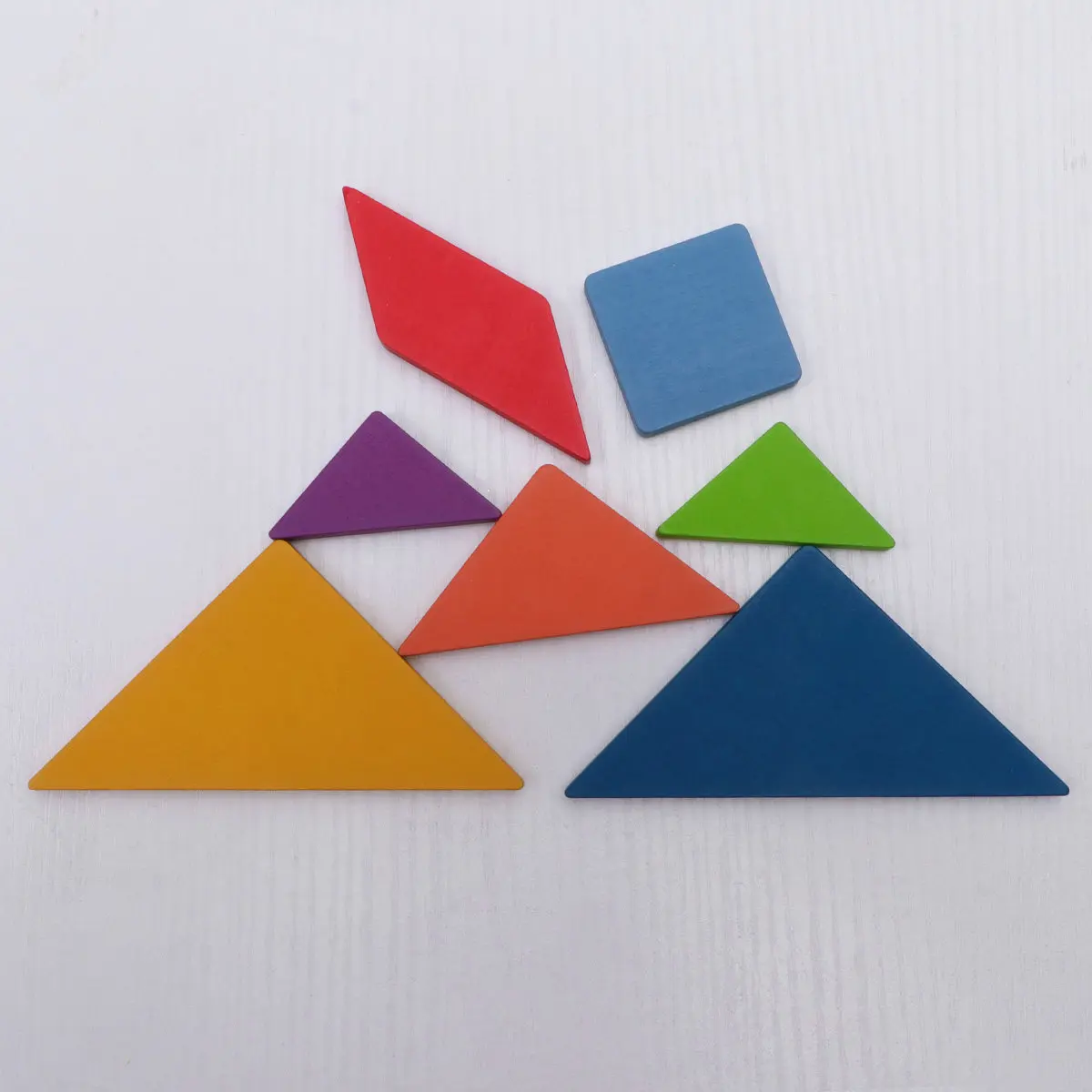 

Wooden Tangram Puzzle Set Big Box Educational Preschool Learning Shape Color Number Board for Kids Wood Puzzles