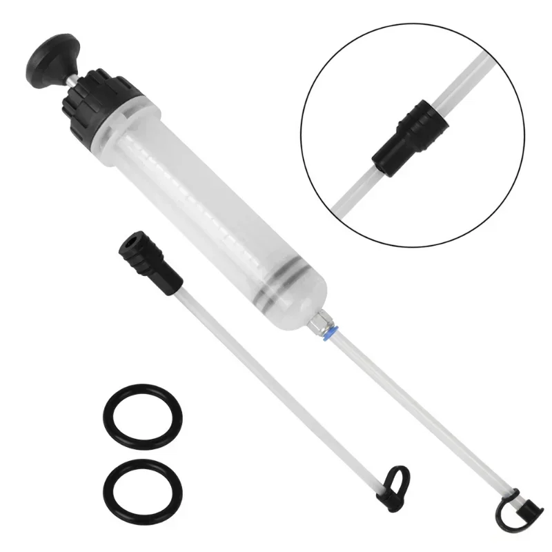 200cc Car Oil Change Brake Bleeder Fluid Pump Extractor Filling Syringe Bottle Universal Truck Motorcycle Vehicles Accessories view 6
