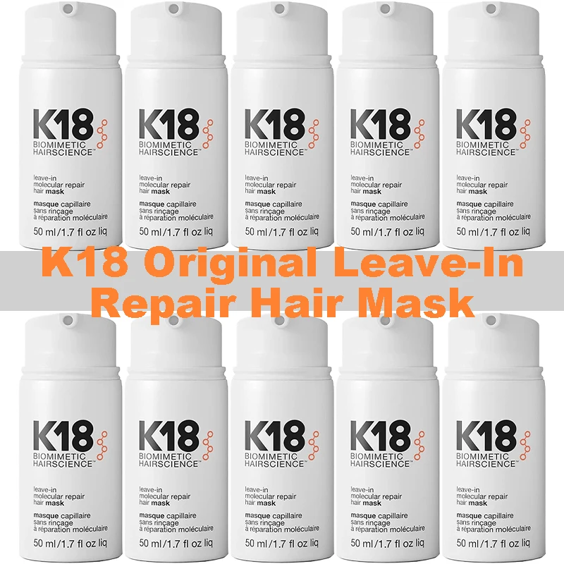 K18 Original Leave-In Repair Hair Mask Treatment ซ่อมแซมผมแห้งหรือผมเสีย 4 นาที Reverse Hair Damag Conditioner