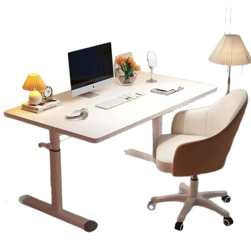 

Computer desk Simple desk Hand lift Home children's study desk Bedroom e-sports conference table