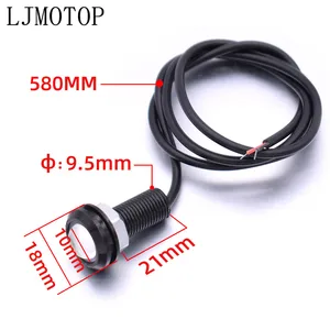 DC 12V Eagle LED Eagle 18mm Hawkeye DRL Zirkulationslampenlampe Signal für Yamaha Xmax 125/250/300/400 Iron Max Nmax 125 R120 8 Hauptverkäufe Nmax Lights - №8