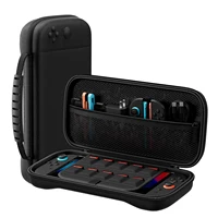 Estuche para Switch 2 (2025), estuche de viaje portátil de carcasa dura protectora de gran capacidad para Switch 2, con 10 ranuras para tarjetas de juego