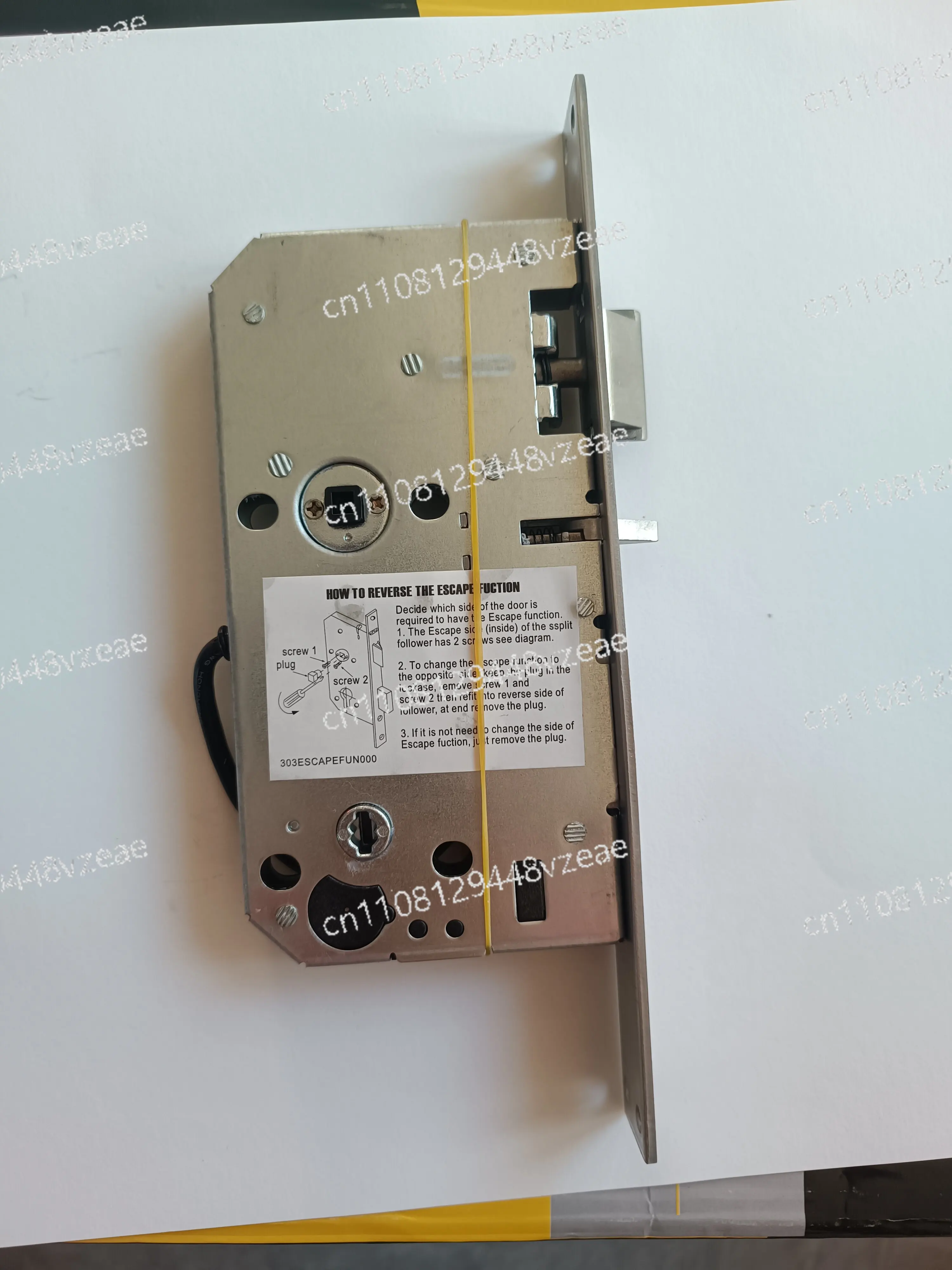 

= Fingerprint Lock 4109 Electronic Lock = Lock Body 7111/4111/7116/4116/3109/zen Accessories