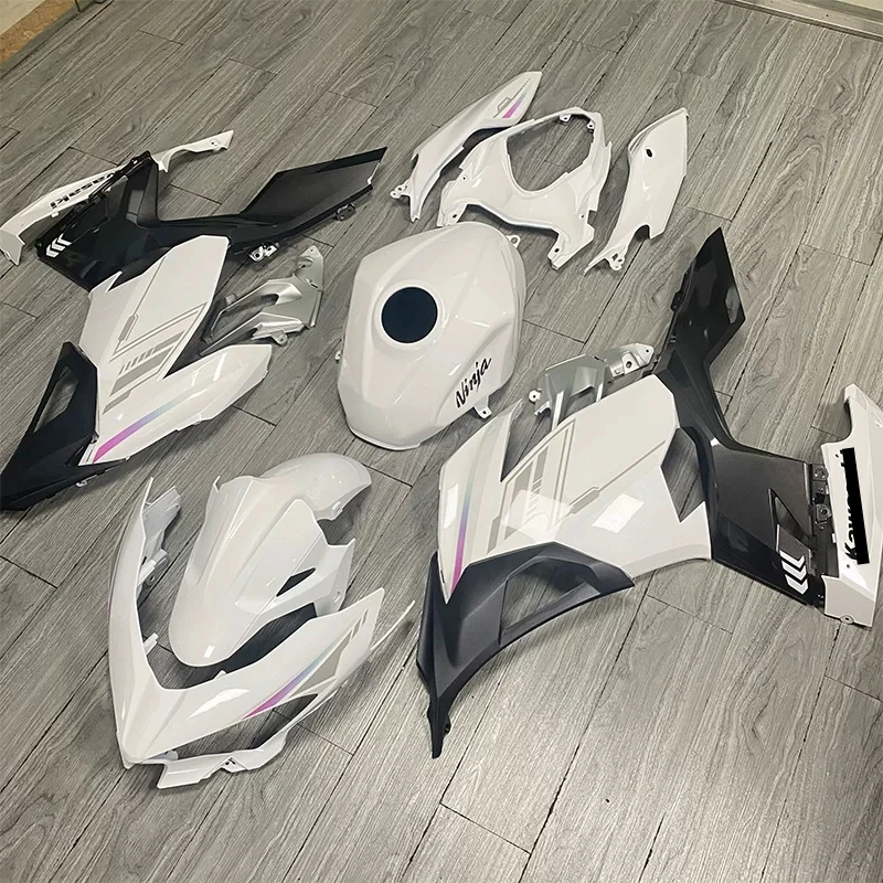 

Custom Painted Motorcycle Fairing Kit For Kawasaki Ninja 400 2018-2025 ABS Full Bodywork Set Injection molding Abs plastic