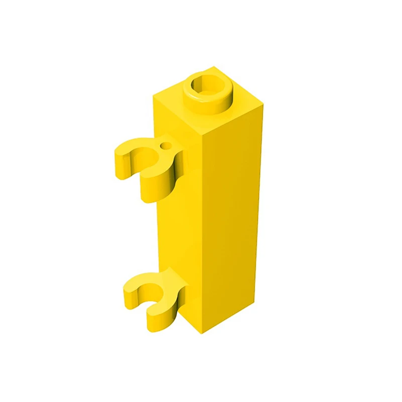 Gobricks 10OCS MOC Bricks 1X1X3 W. 2 GRIP compatible with 4733 Children\'s toys Assembles Building Blocks Technical Gift toy
