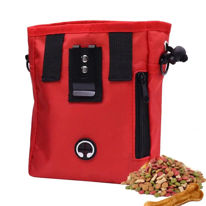 

Dog Training Waist Bag Pet Dog Training Treat Pouch Food Container Portable Dog Food Bag Snack Bag Travel Luggage Crossbody Bag