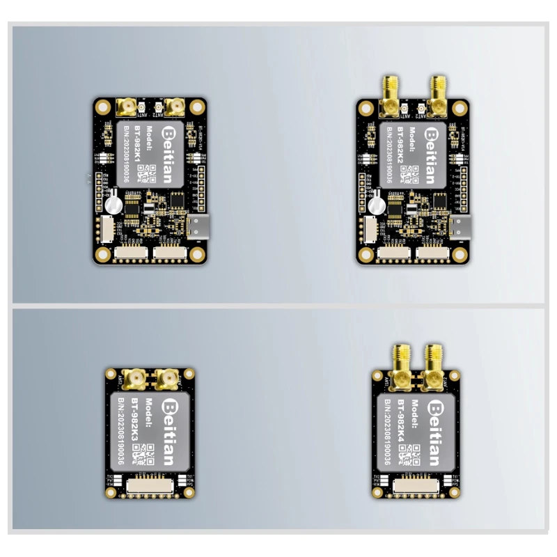 BT-982K RTK GNSS Module-High-Precision Centimeter-Level GPS Positioning Orientation Board Compatible with Beitian UM982