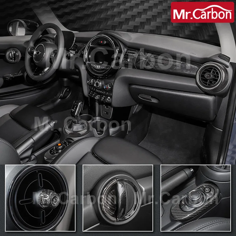 

Car Carbon Fiber Decoration Products Styling Interior Accessories Stickers For M 1 Coope r S F 54 F 55 F 56 F 57 F 60 Club