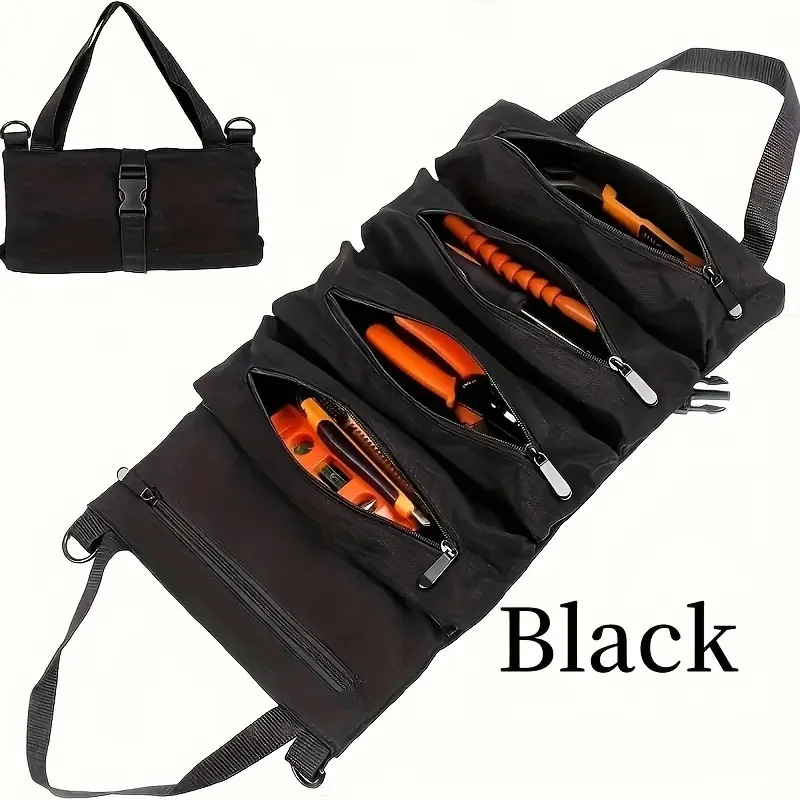 حقيبة أدوات متعددة الأغراض عالية الجودة احترافية متعددة الجيوب أدوات الأجهزة حقيبة تنظيم الأدوات الصغيرة المحمولة