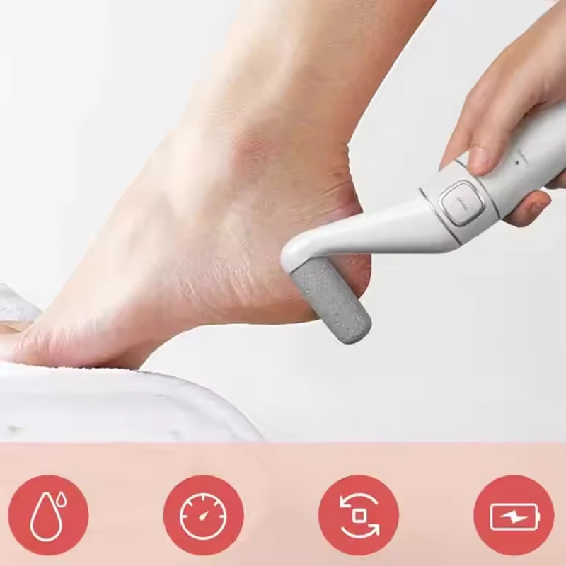High quality hot-selling Electronic Pedicure Callus Remover Rechargeable Usb Charging Remover Electronic Foot File