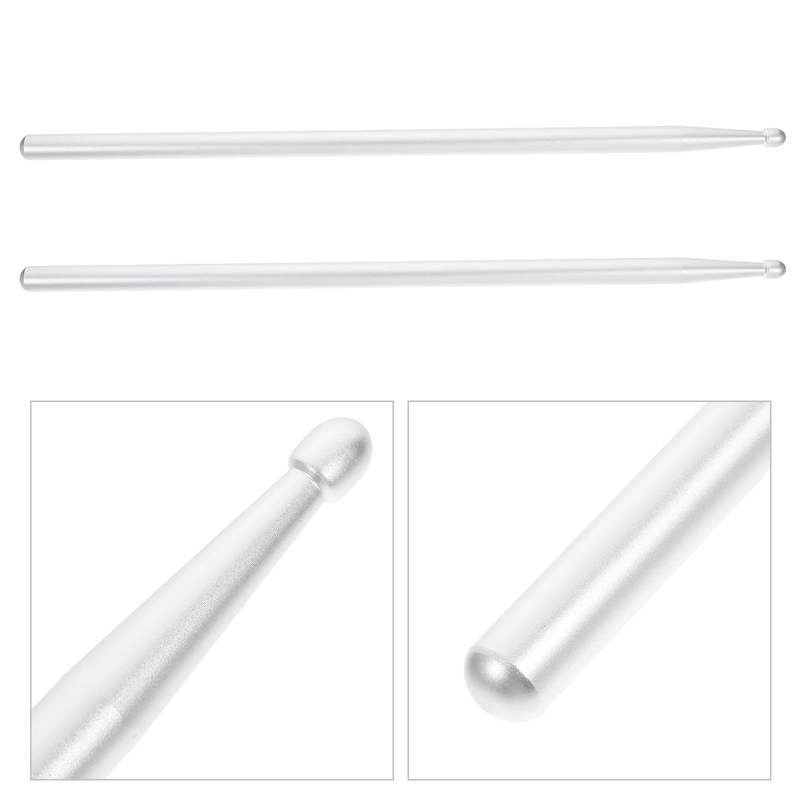 

Drum Stick Music Keyboard 5A Metal Sticks Percussion Tool Practicing Drumsticks Aluminum Alloy Toddler