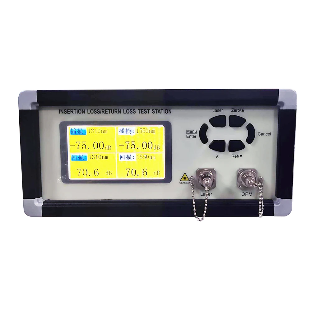 Single Mode and Multi Mode Fiber Optic ILRL Test Machine Insertion Loss/return Loss Test Station