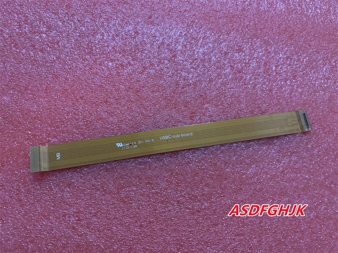 لوحة usbc-sub لكابل USB HP CHROMEBOOK X2 12-F001TU 100% عمل مثالي