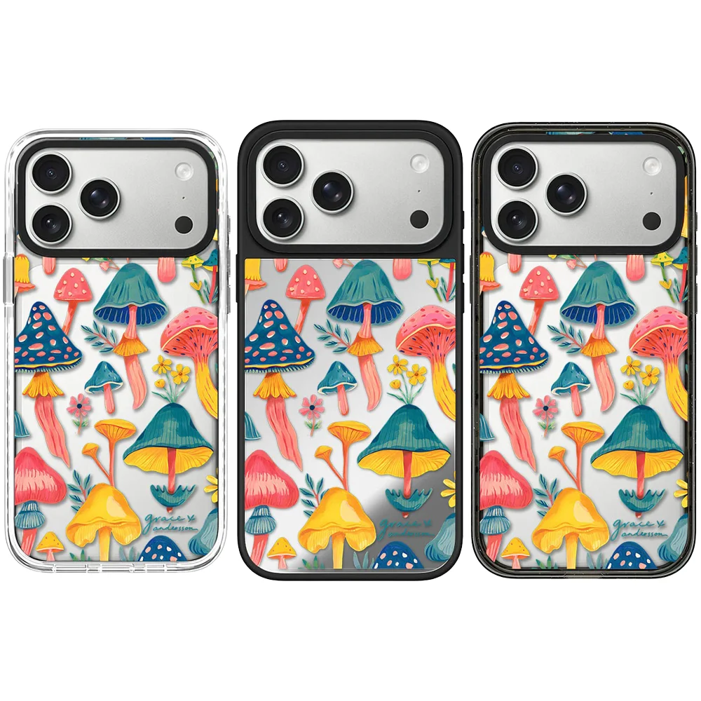 6072117 Acrylic / Mirror Magnetic Case: Compatible with IPhone 17 16 15 14 13 12 Pro Max 17 Air