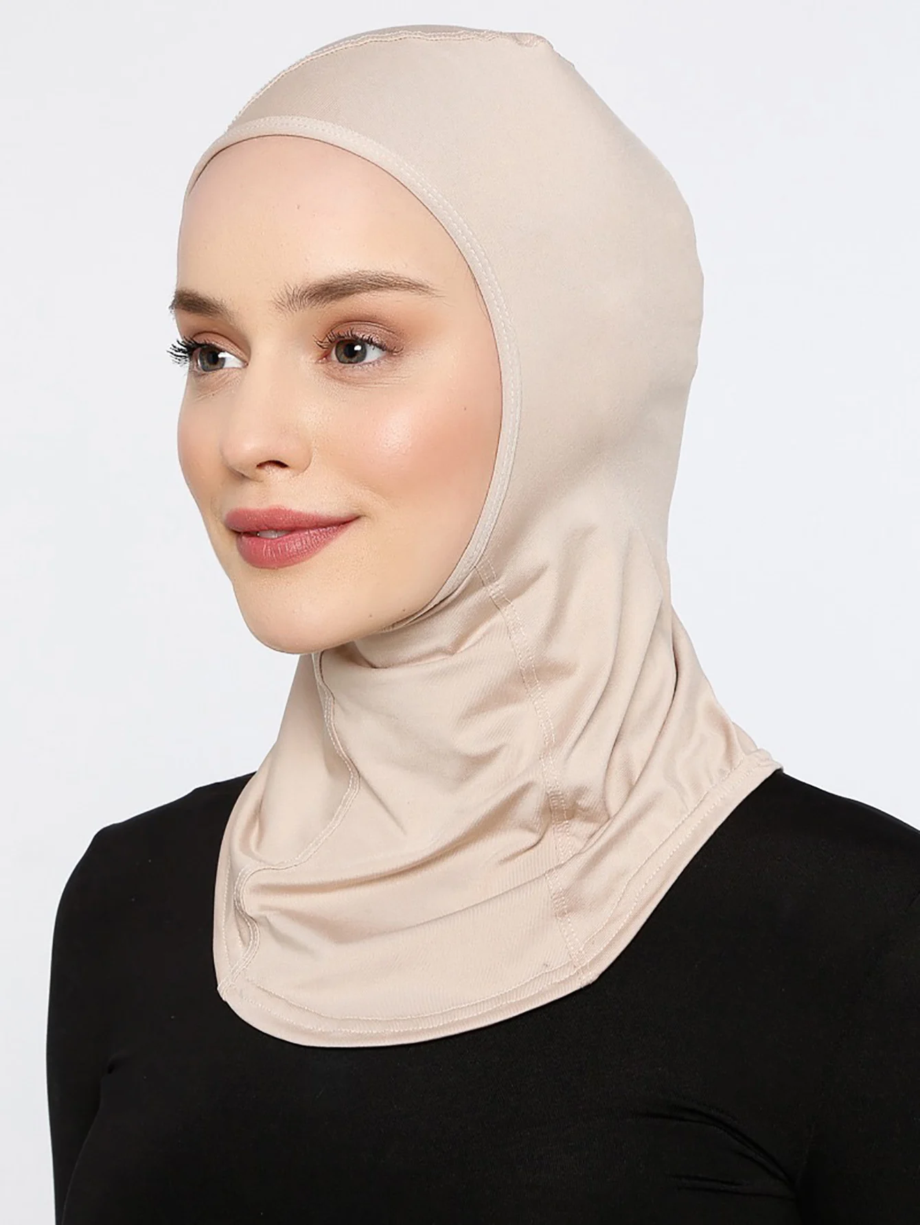 Muslim Sport Inner Hijab Caps Underscarf Head Cover Women Headscarf Islamic Underscarf Hijab Scarf Hat Cap Bone Bonnet