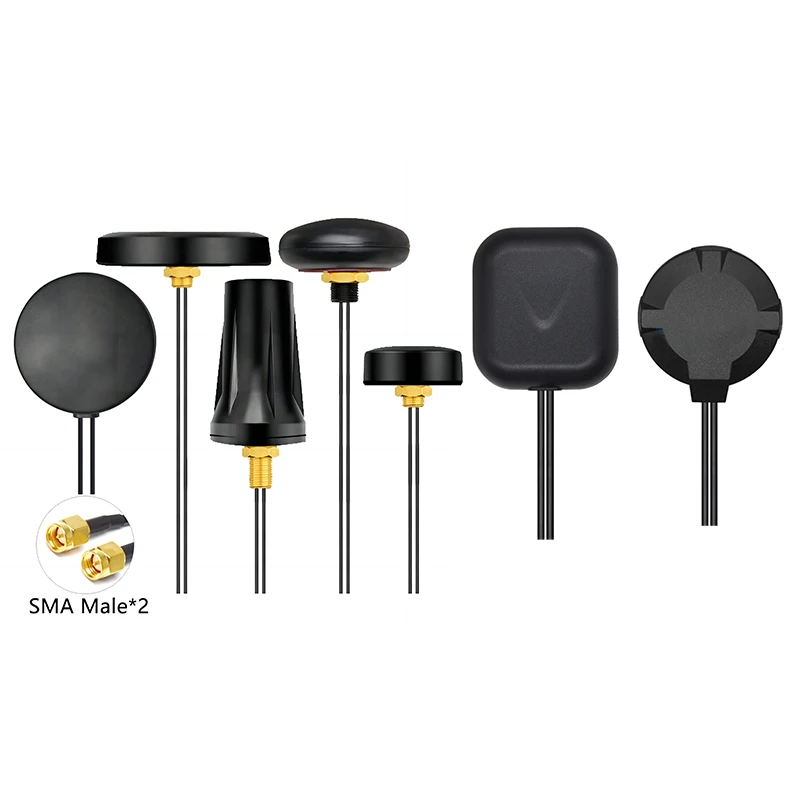 

4G+GPS 2 In 1 Combined Antenna 4G LTE GPS Outdoor Waterproof Signal Amplifier Dual Band Booster Cabinet DTU Router Antenna SMA