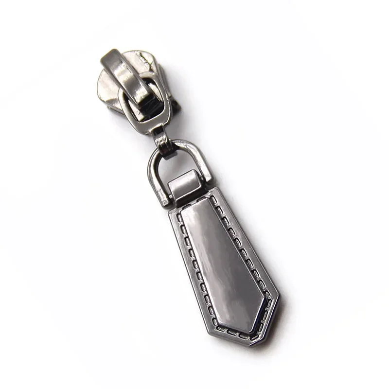 10/20 Stück 5 # Dekorativer Reißverschluss-Abzieher-Schieber für Metall, Nylon, Harz, Reißverschlüsse, Kleidung, Tasche, Gepäck, Reißverschlusskopf, Nähen, Cursors, Zubehör
