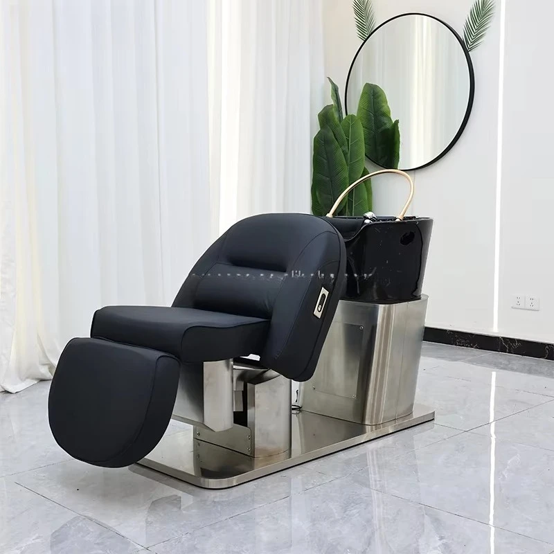 

Electric Adjustable Hair Spa Shampoo Bed Hair Salon Washing Chair for Barber Shop