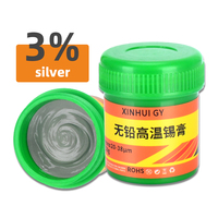 50g 217 Lead-free High-temperature Solder Paste  It is a repair-type solder sludge containing 3% silver, which is used for BGA s