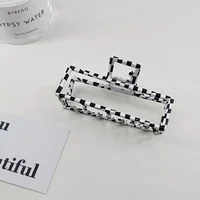 GoldHollow Geometric Hair Clips Metal Hair Claw Cross Hairclip Headband Hairpin Sliver Hair Crab Women Fashion Hair 6