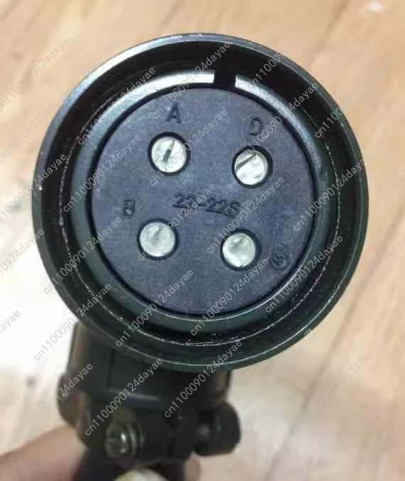 Netzstecker auf der Motorseite, Stromleitungsstecker MS3106B22-22S MS3108B22-22S