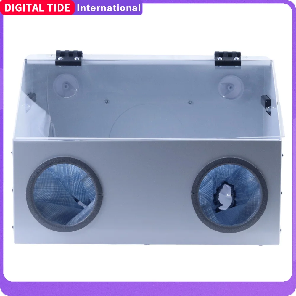 

Металлический интегрированный пылесборник для настольного шлифовального станка: цельная пылезащитная крышка для резки, шлифовки, гравировки и полировки