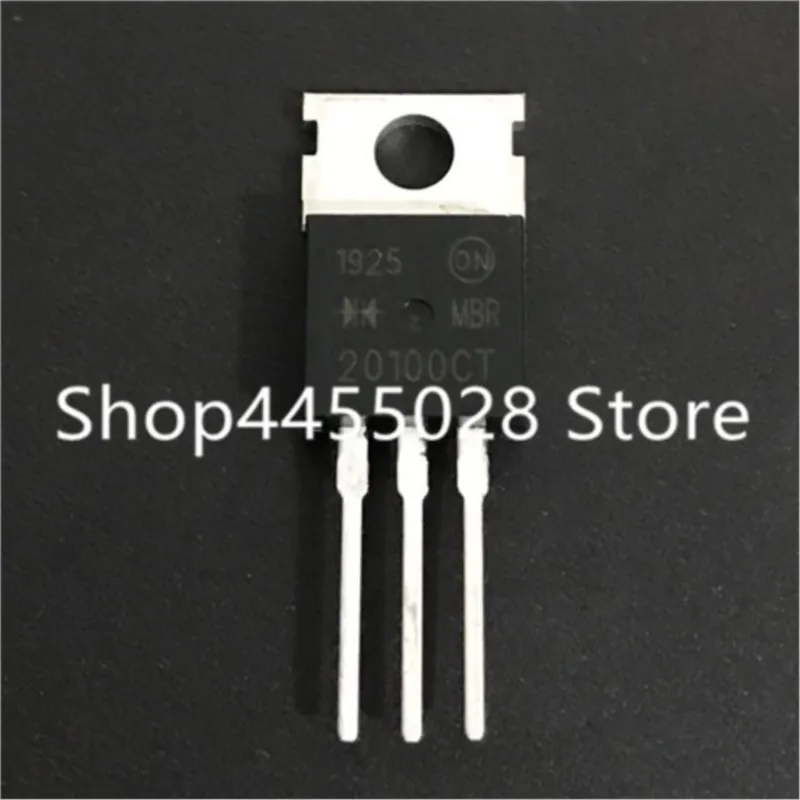 10Pcs MBR20100CT MBR20100CTP MBR20100 20100 TO-220 20A 100V