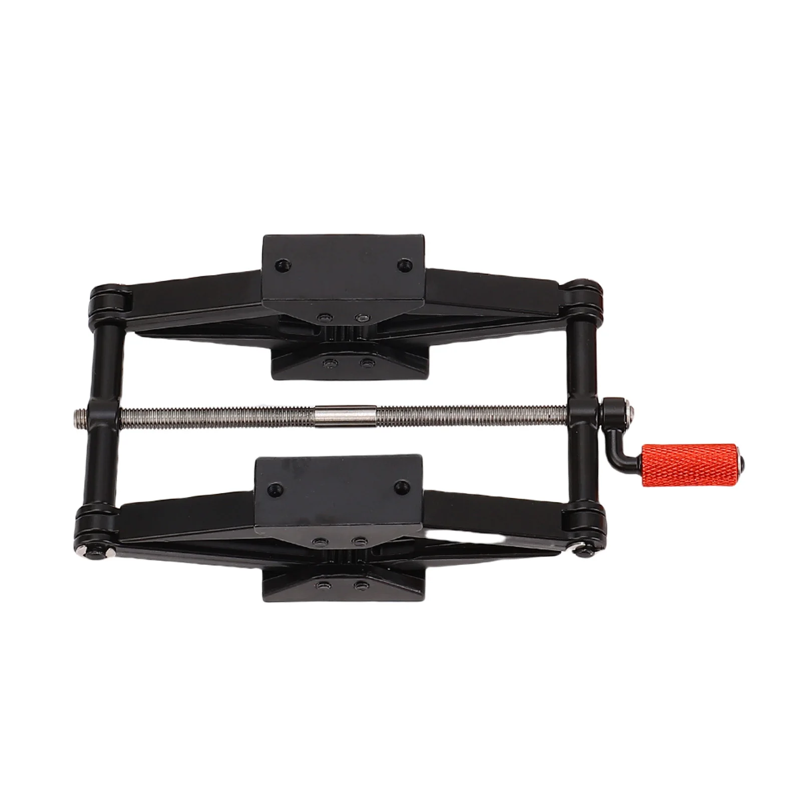 Supporto per riparazione auto RC Tappetino antiscivolo Supporto per auto RC manuale stabile Scala in lega da 2,36 pollici a 5,51 pollici per auto RC 1/12