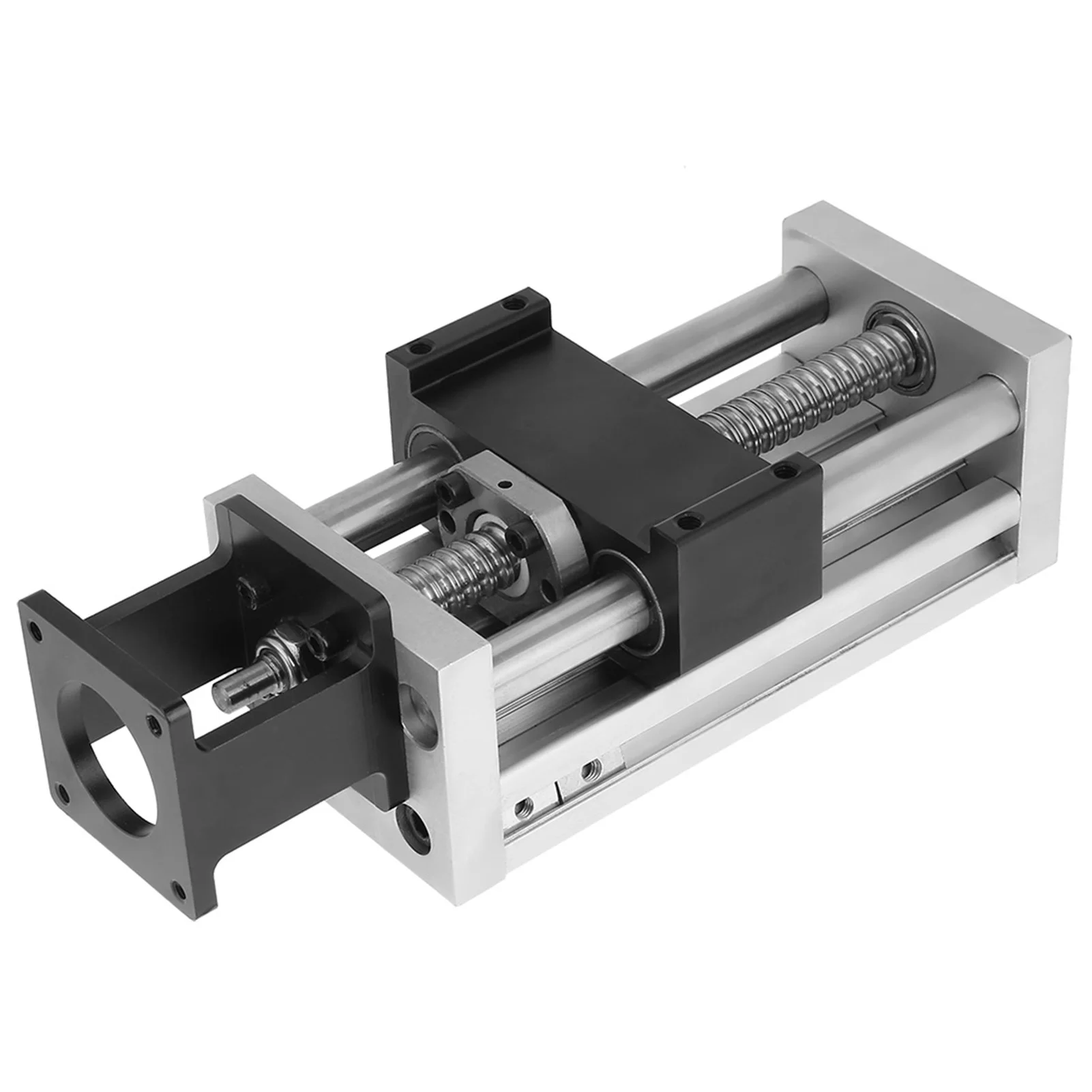 High Accuracy Manual Sliding Table Ball Screw Linear Stage Slide Stroke 100mm/3.9inch Linear Stage Ball Screw Sliding Table