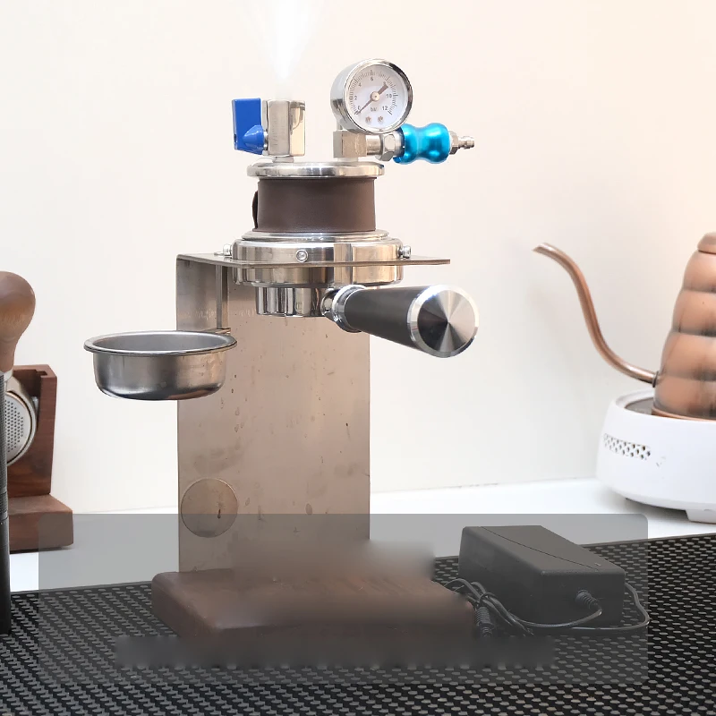 Portable Pneumatic Semi‑Automatic Espresso Coffee Machine High‑Pressure Extraction for Home Coffee Brewing