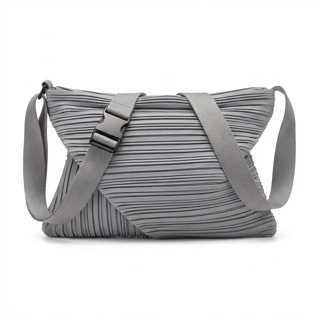 Japanese-style Pleated Small Handbag, Can Be Worn on the Shoulder or Crossbody, Wholesale from the Manufacturer.