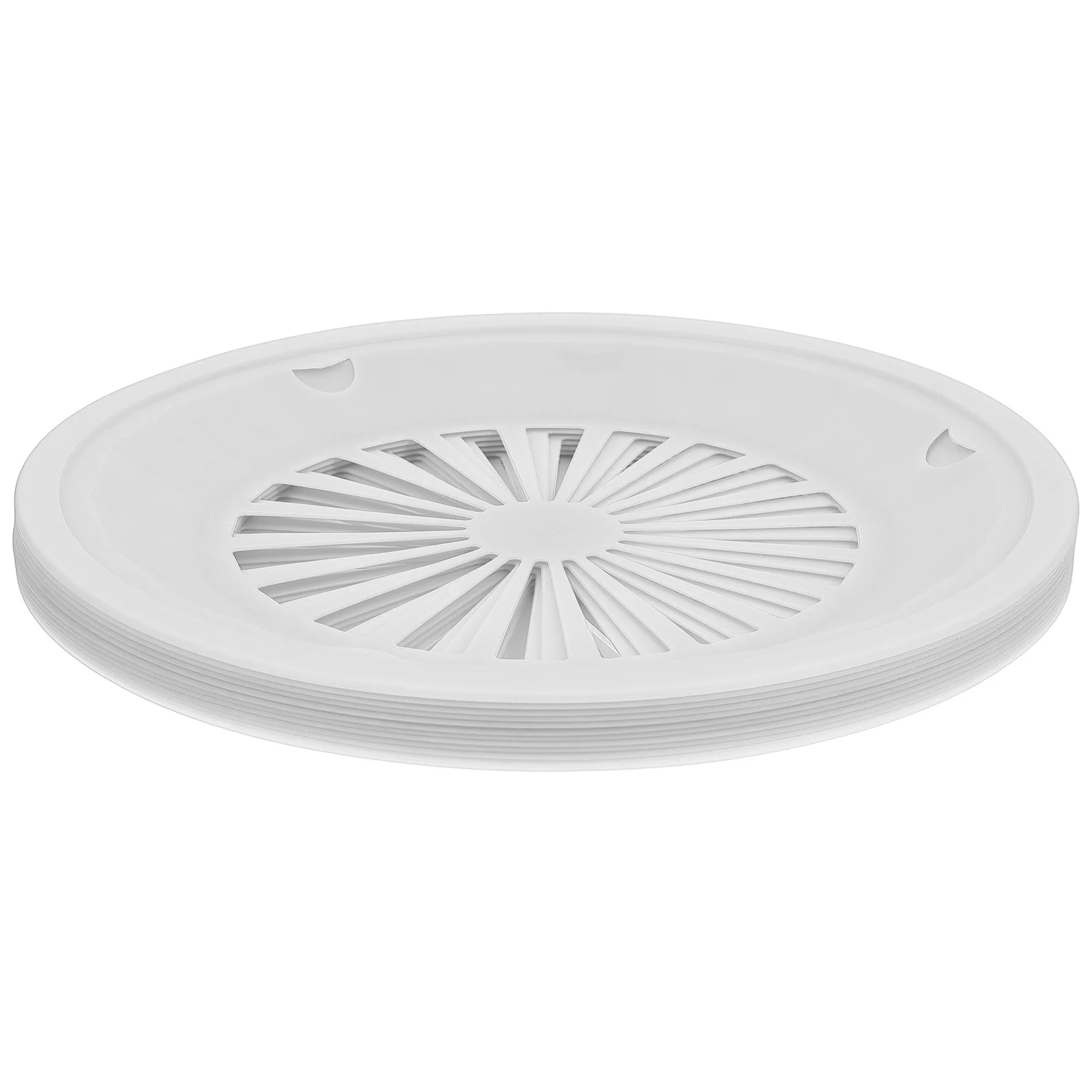 

20Pcs Portable Paper Plate Holders Reusable Durable Stable Outdoor Barbecue Camping Plates Support Plates Holder