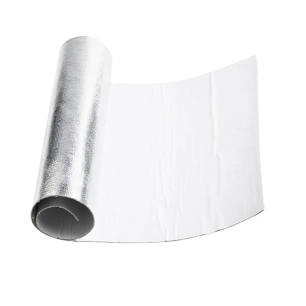 Durable Practical Car Heat Protection Film 1* Sound Deadener 25*50cm Accessories Heat Shield Insulation Mat Pads