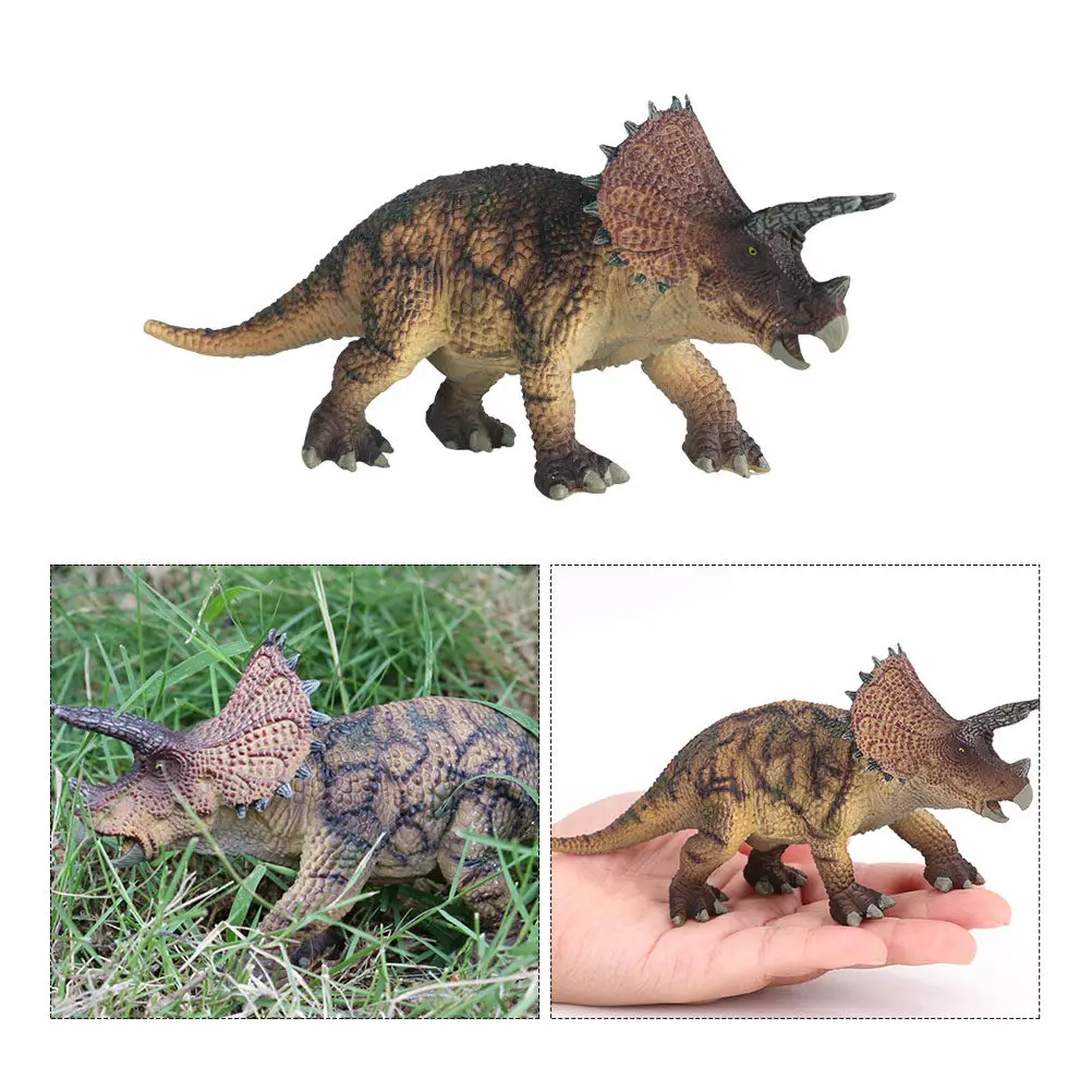 

Sturdy Plastic Dinosaur Shape Ornament Realistic Detail Educational Cognitive Aid for Children Home Office Classroom Decoration