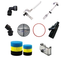 SunSun Spare Part Inlet Outlet Pipe Holder Filter Spone Oring Accessories For Aquarium External Filter HW603B 603B HW602B 602B