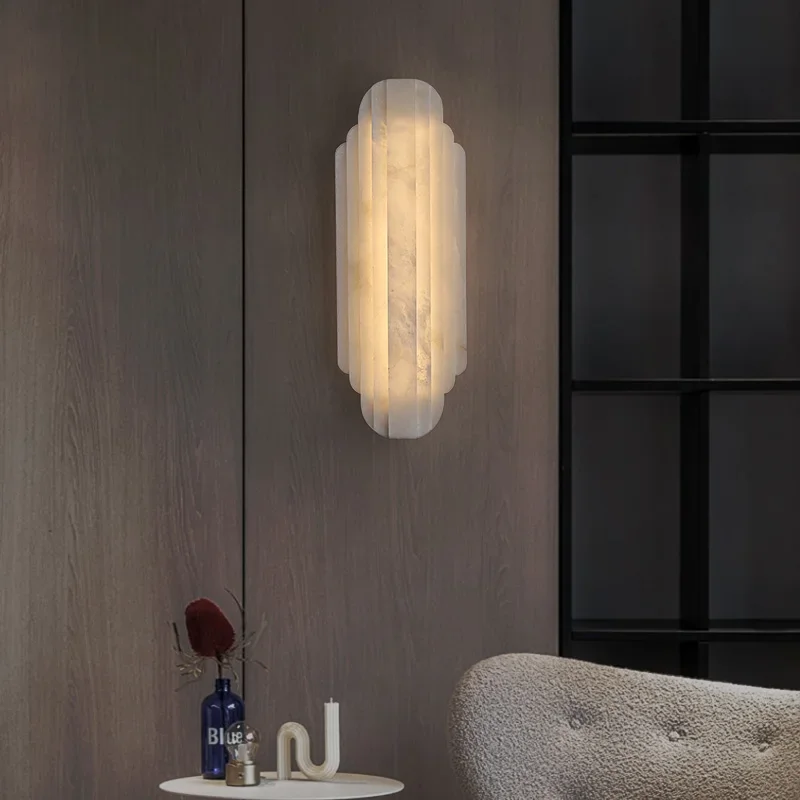 

BOSSEN Brass Marble Chandelier Pendant Light American Style Ceiling lamp Wall lamp Dimmable Living Room Home Interior Decorating
