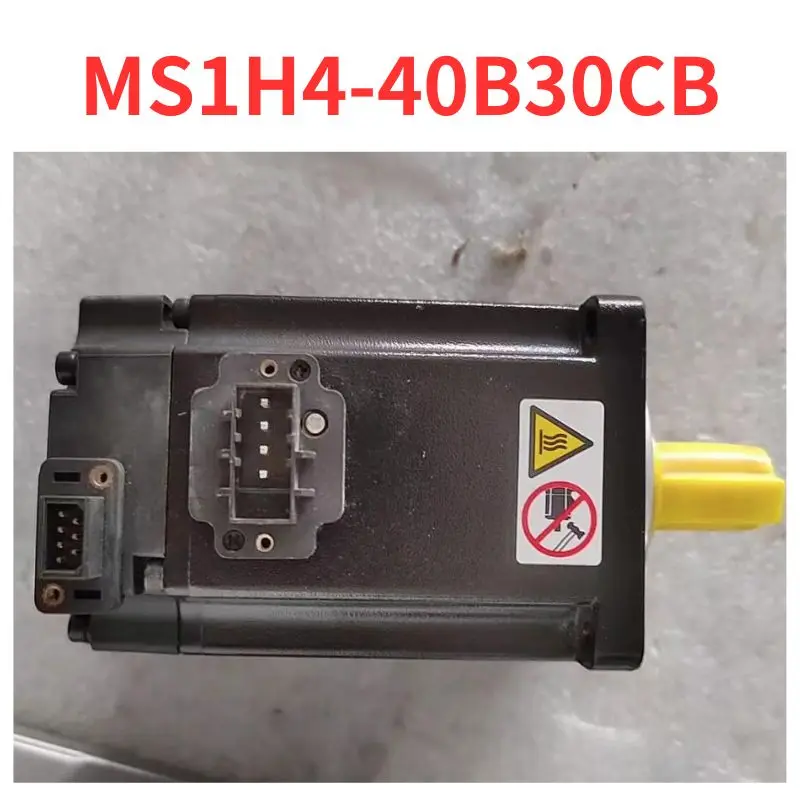 

Second-hand MS1H4-40B30CB servo motor test OK Fast Shipping