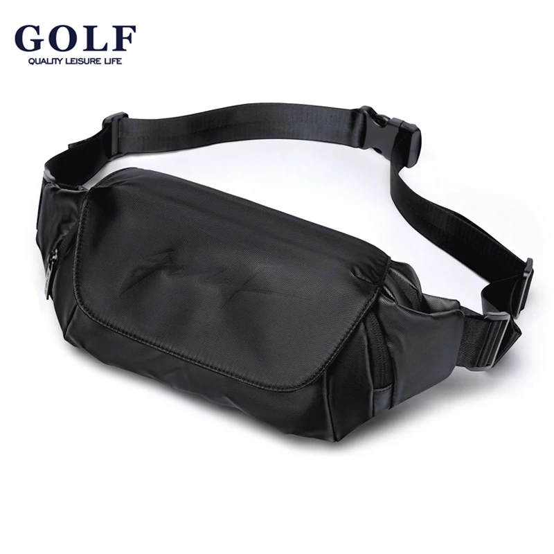 

Мужская повседневная нагрудная сумка GOLF из ткани Оксфорд, модная поясная сумка, водонепроницаемая боковая сумка, легкая сумка через плечо
