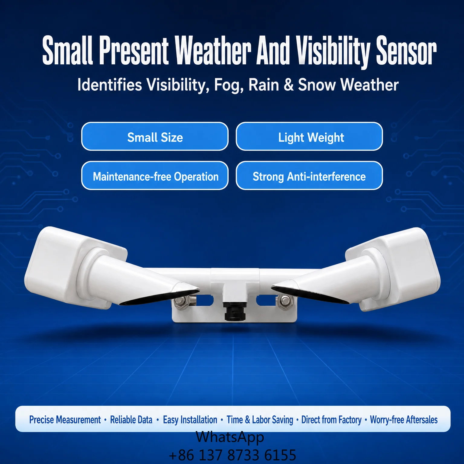 Weather Marine Affairs Automatic Traffic Intelligent Rain Snow Weather Fog Weather Station Sensor