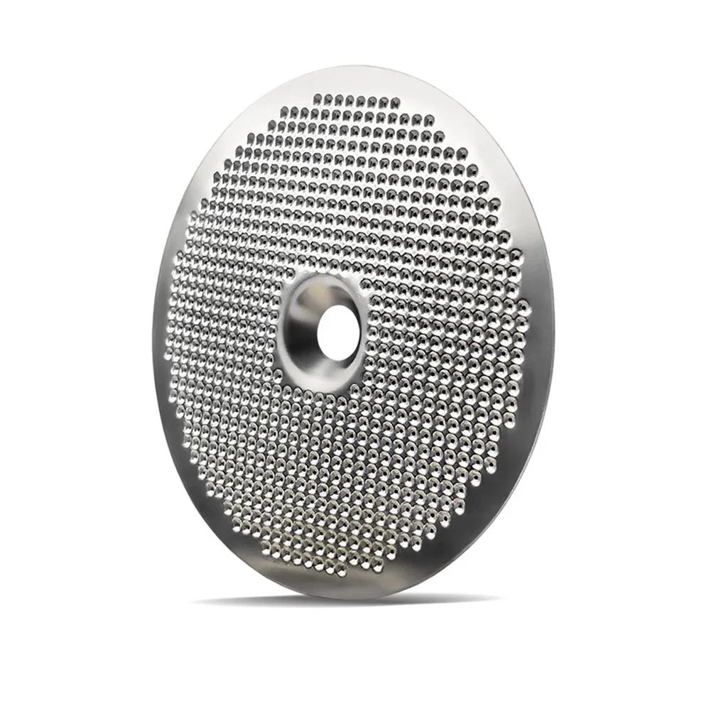 Coffee Machine Brewing Head Stainless Steel Gold with Filter Screen Rubber Ring Water Divider and 3 Mounting Screws