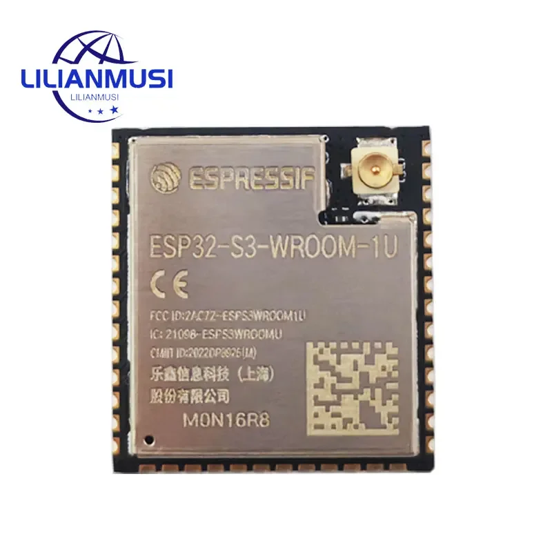 100pcs ESP-32S ESP32-S3-WROOM-1U-N16R8  Bluetooth-compatible And WIFI Dual Core CPU With Low Power Consumption MCU ESP-32