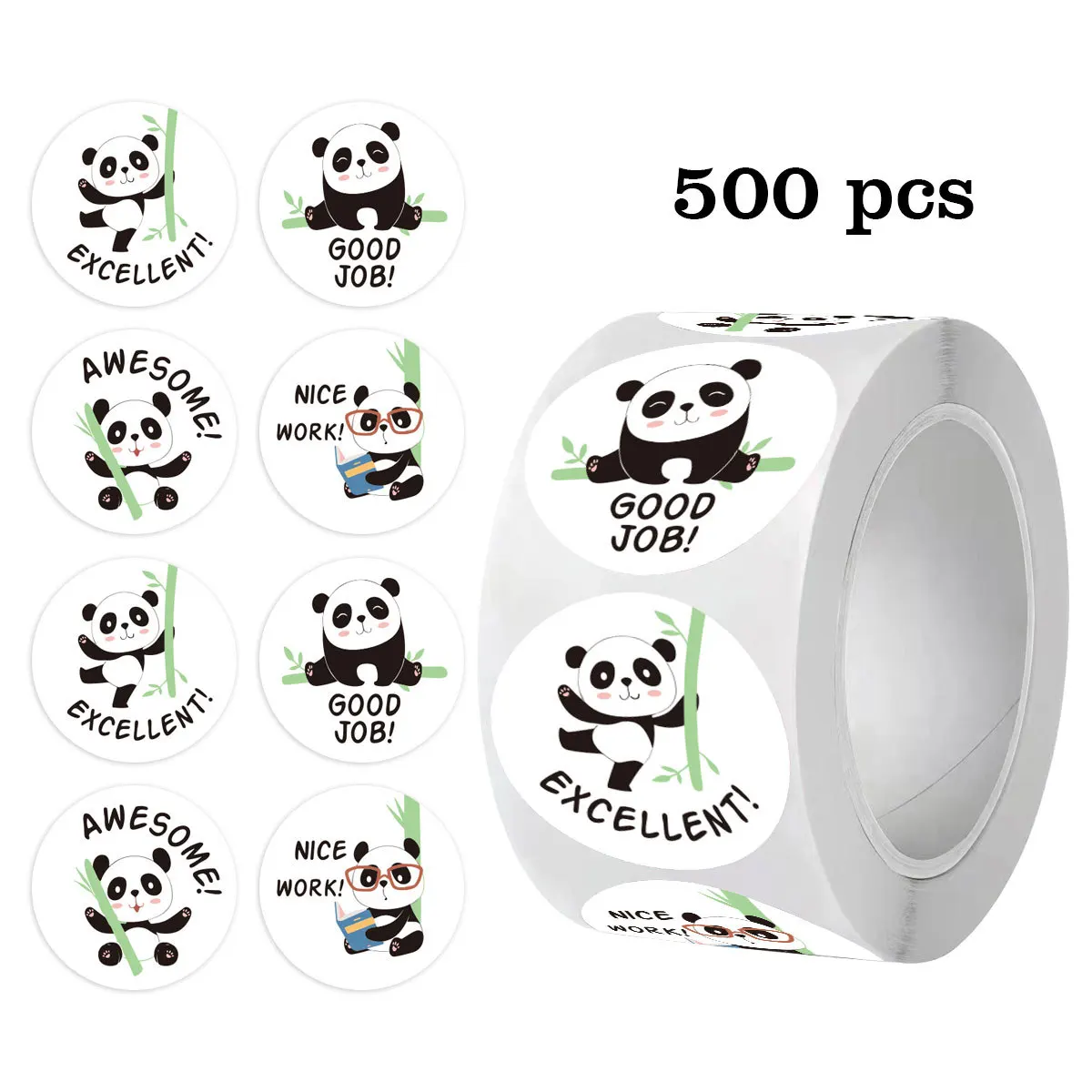 

100-500pcs Cartoon Cute Sticker Children Reward Encouragement Sticker Party DIY Birthday Gift Box Decorative Sealing Lables